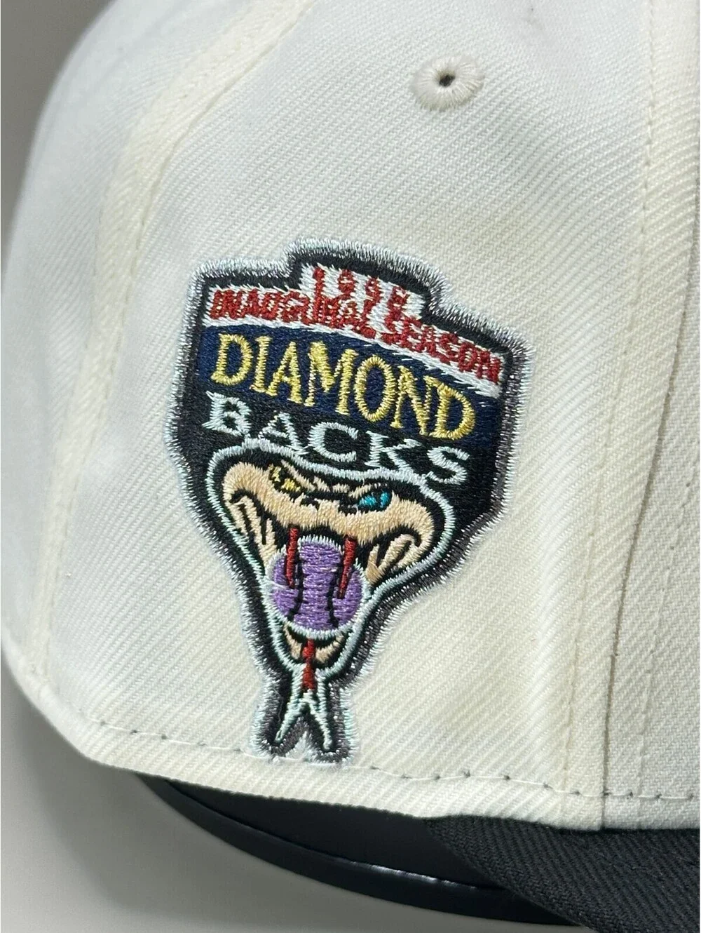 New Era 59FIFTY Arizona Diamondbacks Demon Slayer Obanai Iguro Fitted Hat 7 1/2